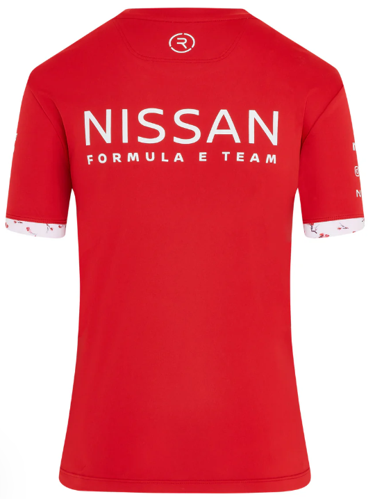 Nissan Formula E S12 REFLO Replica Short Sleeve T-Shirt Ladies