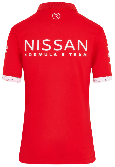 Nissan Formula E S12 REFLO Replica Short Sleeve Polo Shirt Ladies