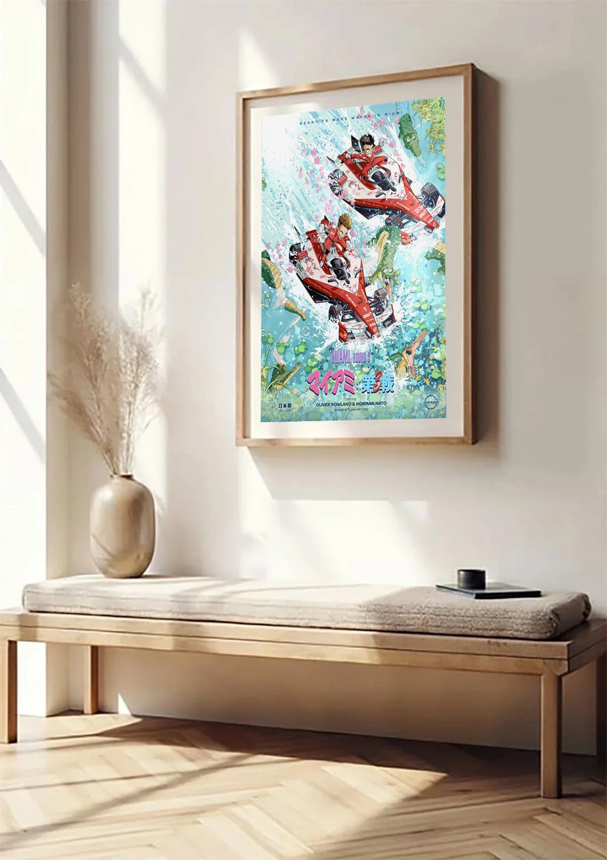 Nissan Formula E S12 Miami Poster Created By Jalcalara