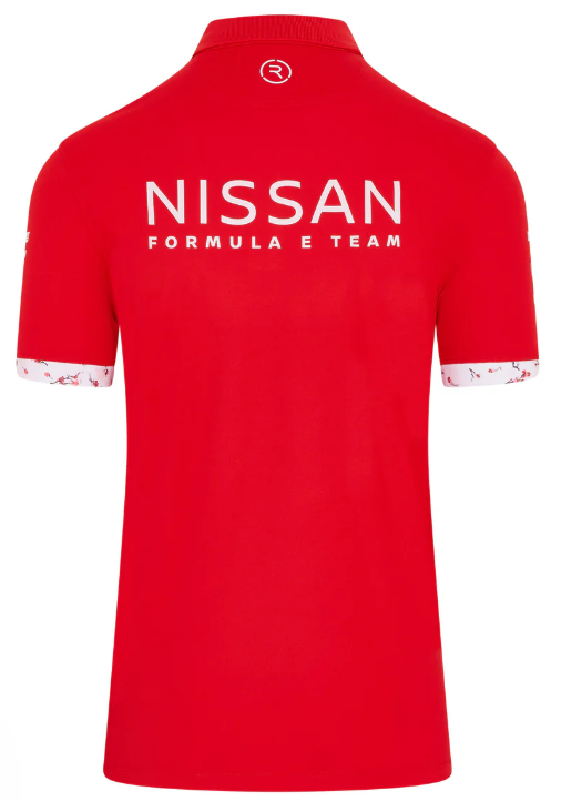 Nissan Formula E S12 REFLO Replica Short Sleeve Polo Shirt Mens
