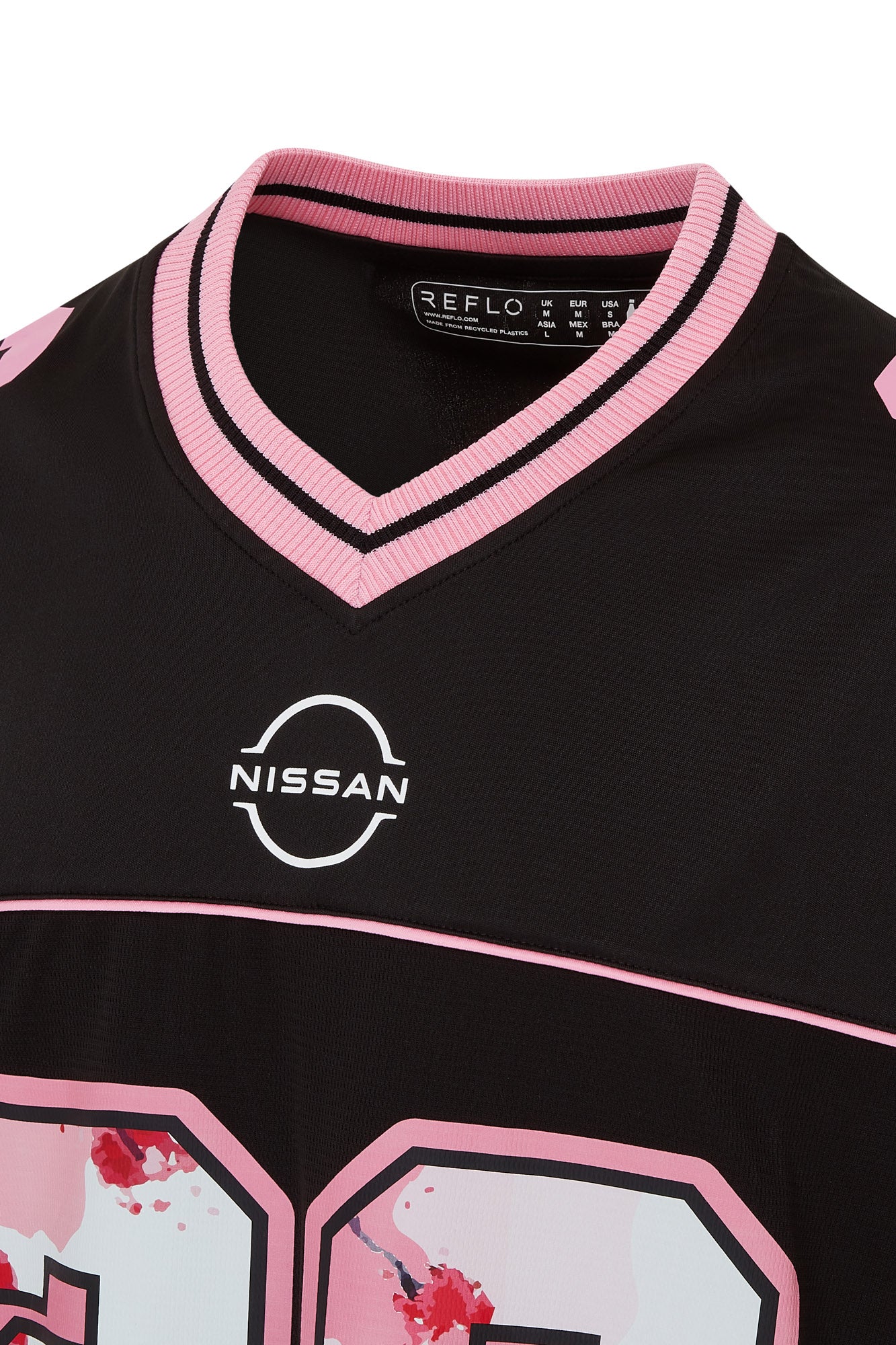 NISSAN FORMULA E S12 REFLO AMERICAN FOOTBALL JERSEY