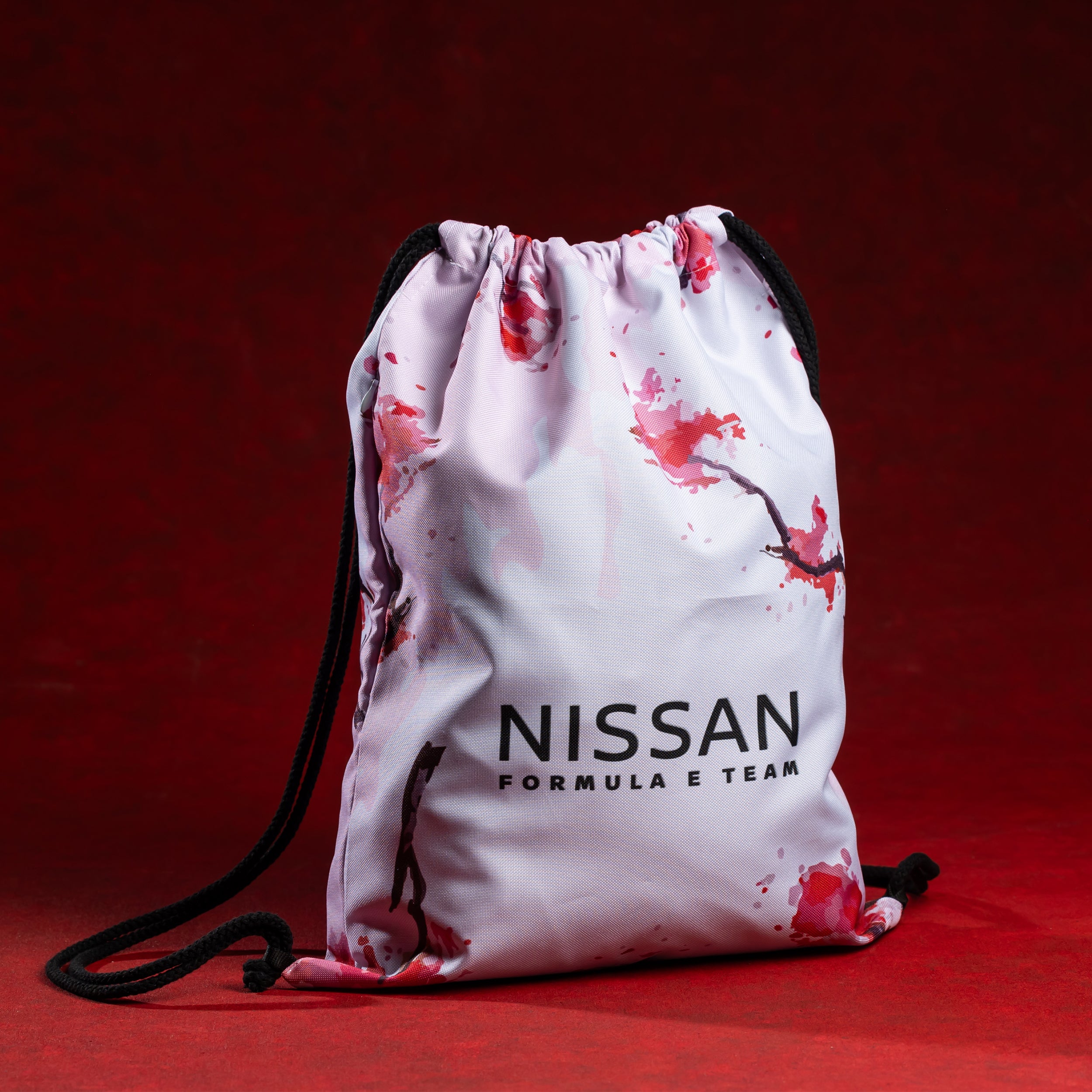 Nissan Formula E Team Sakura Drawstring Bag