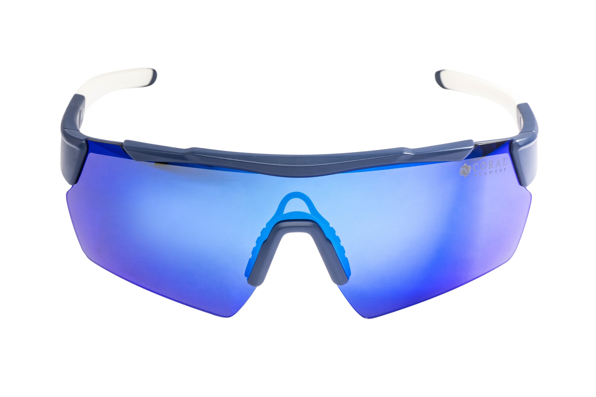 Coral Eyewear Blue Sports Sunglasses